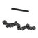 Riddle LED Linear Pendant in Black (281|PD-62864-BK)