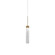 Minx LED Mini Pendant in Aged Brass (281|PD-78013-AB)