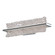 Vetri LED Bath & Vanity Light in Brushed Aluminum (281|WS-3919-AL)