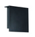 Square LED Outdoor Wall Sconce in Black (281|WS-W38608-BK)