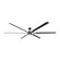 Loft 96''Ceiling Fan in Midnight Black (71|6LFR96MBKD)
