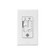 Universal Wall Control in White (71|ESSWC-6-WH)