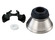 Minimalist Slope Ceiling Canopy Kit in Brushed Steel (71|MCM95BS)