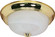 Two Light Flush Mount in Polished Brass (72|60-213)