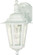 Cornerstone One Light Wall Lantern in White (72|60-3473)