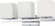 Bento Three Light Vanity in Polished Chrome (72|60-4083)
