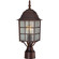 Adams One Light Post Lantern in Rustic Bronze (72|60-4908)