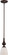 Patton One Light Mini Pendant in Prairie Bronze (72|60-5137)