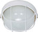 Die Cast Bulk Heads Semi Gloss White One Light Outdoor Bulk Head in Semi Gloss White (72|60-518)