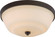 Willow Two Light Flush Mount in Forest Bronze (72|60-5904)