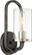 Sherwood One Light Wall Sconce in Iron Black / Brushed Nickel (72|60-6121)