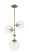 Sky Three Light Pendant in Burnished Brass (72|60-7124)