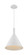 Lightcap One Light Pendant in Matte White (72|60-7138)