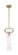 Teresa One Light Pendant in Burnished Brass (72|60-7143)