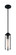 Marina One Light Pendant in Matte Black (72|60-7160)