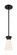 Caleta One Light Mini Pendant in Black (72|60-7314)