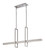 Frame LED Island Pendant in Brushed Nickel (72|62-136)