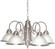Five Light Chandelier in Brushed Nickel (72|SF76-695)