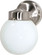 One Light Wall Lantern in Brushed Nickel (72|SF76-705)