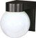 One Light Wall Lantern in Black (72|SF77-140)