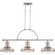 Emery Three Light Island Chandelier in Brushed Nickel (10|ER353BN)