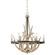 Journey Six Light Chandelier in Earth Black (10|JR5006EK) Journey Six Light Chandelier in Earth Black (10|JR5006EK)