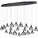 Shadow LED Island Chandelier in Black Chrome (10|PCSH1941BCH) Shadow LED Island Chandelier in Black Chrome (10|PCSH1941BCH)