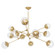 Celeste 12 Light Chandelier in Modern Brass (165|1215)