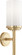 Halo One Light Wall Sconce in Brushed Brass/Natural Brass (165|1324)
