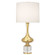 Jeannie One Light Table Lamp in Modern Brass w/ Clear Crystal (165|209)