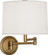 Sofia One Light Wall Swinger in Antique Brass (165|2824)