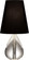 Jonathan Adler Claridge One Light Accent Lamp in Lead Crystal w/Polished Nickel (165|684B)