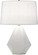 Delta One Light Table Lamp in Lily Glazed Ceramic w/Polished Nickel (165|932)