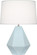 Delta One Light Table Lamp in Baby Blue Glazed Ceramic w/Polished Nickel (165|936)