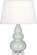 Small Triple Gourd One Light Accent Lamp in Celadon Glazed Ceramic w/Lucite Base (165|A258X)