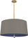 Williamsburg Custis Three Light Pendant in Modern Brass (165|BN329)