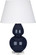 Double Gourd One Light Table Lamp in Midnight Blue Glazed Ceramic w/Lucite Base (165|MB23X)