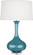 Pike One Light Table Lamp in Steel Blue Glazed Ceramic w/Lucite Base (165|OB996)