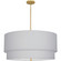 Decker Three Light Pendant in Modern Brass (165|PG139)