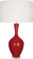 Audrey One Light Table Lamp in Ruby Red Glazed Ceramic (165|RR980)