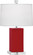 Small Harvey One Light Accent Lamp in Ruby Red Glazed Ceramic (165|RR990)