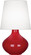 June One Light Table Lamp in Ruby Red Glazed Ceramic (165|RR993)