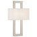 Doughnut Two Light Wall Sconce in Antique Silver (165|S115)