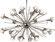 Jonathan Adler Sputnik 24 Light Chandelier in Polished Nickel w/Crystal (165|S710)