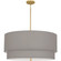 Decker Three Light Pendant in Modern Brass (165|SG139)