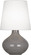 June One Light Table Lamp in Smokey Taupe Glazed Ceramic (165|ST993)