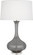 Pike One Light Table Lamp in Smoky Taupe Glazed Ceramic w/Lucite Base (165|ST996)