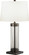 Andre One Light Table Lamp in Clear Glass Cylinder w/Deep Patina Bronze (165|Z3318)