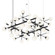 Nebula LED Pendant in Satin Black (69|2065.25)