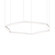 Ola LED Pendant in Satin White (69|22QWRR01120PHA)